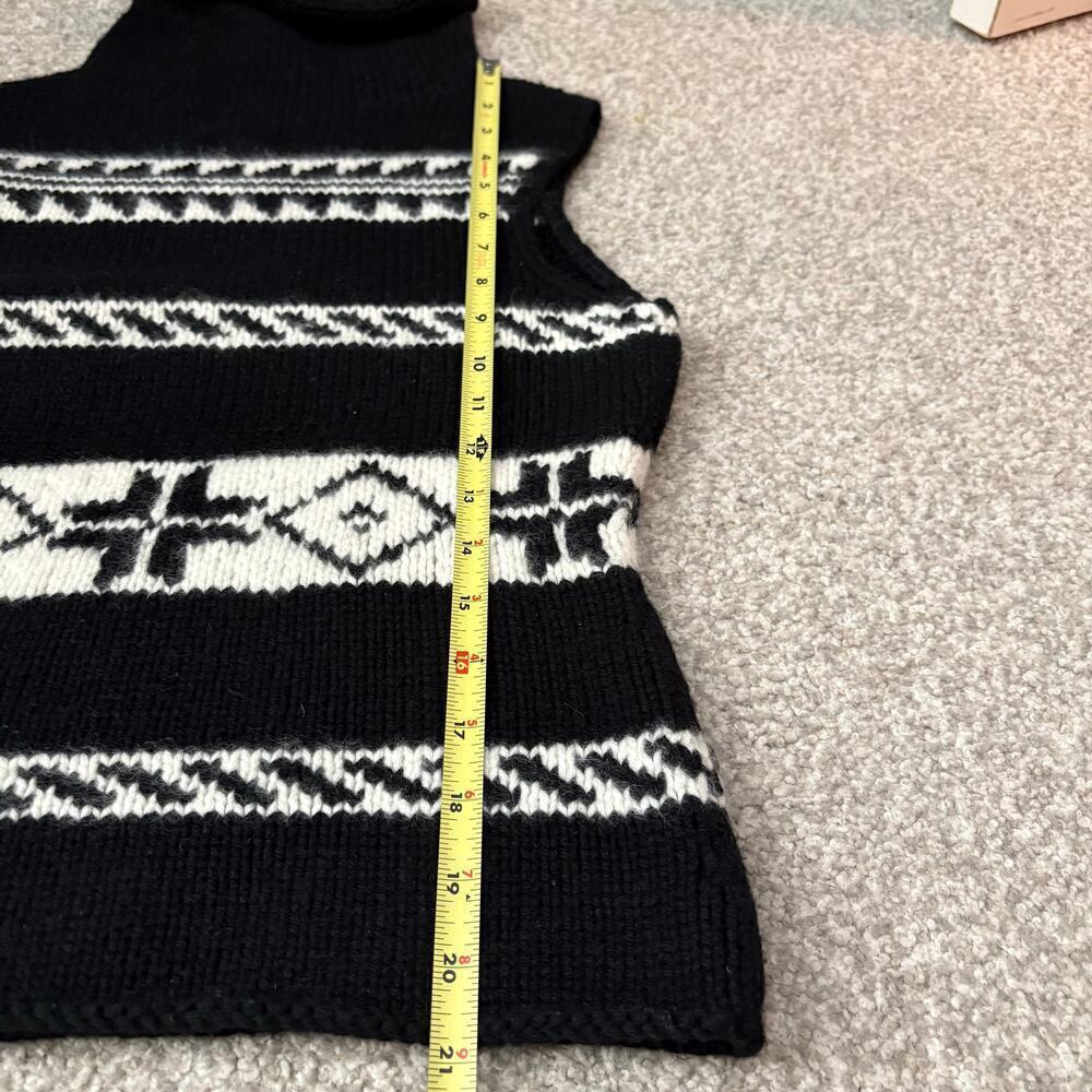 Ralph Lauren Collection Cashmere Turtleneck Sweater Aztec Native Top Runway 1999 - Picture 3 of 8